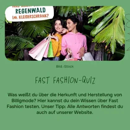 Man sieht eine Übersicht der Seite und Frauen mit Shopping-Taschen in der Hand.