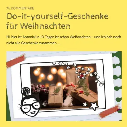 Screenshot Artikel