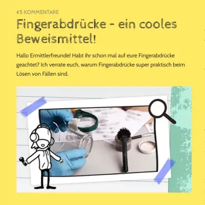 Screenshot Artikel