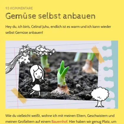 Screenshot Artikel