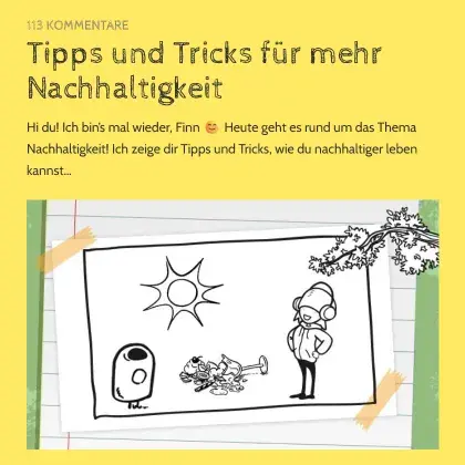 Screenshot Artikel