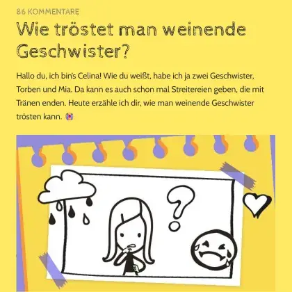 Screenshot Artikel