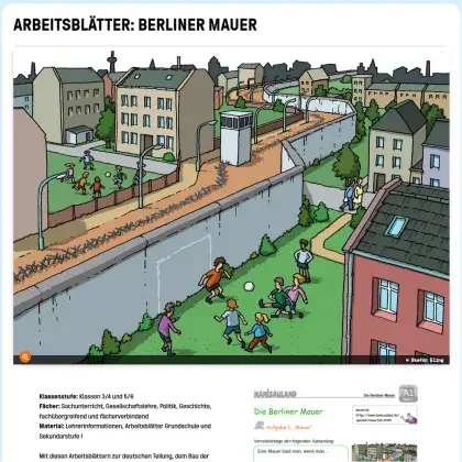 Illustration Berliner Mauer