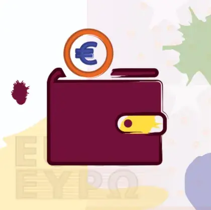 Wie kommt der Euro in mein Portemonnaie?