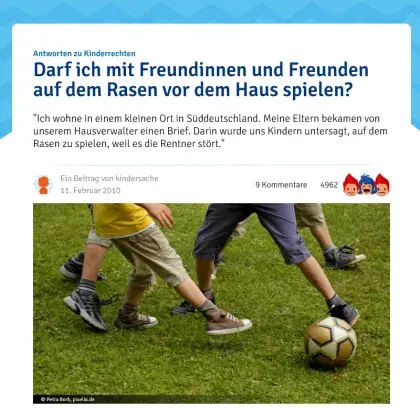 Screenshot Artikel