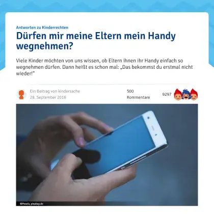 Screenshot Artikel