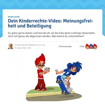 Screenshot Artikel