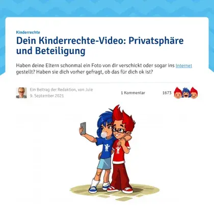 Screenshot Artikel