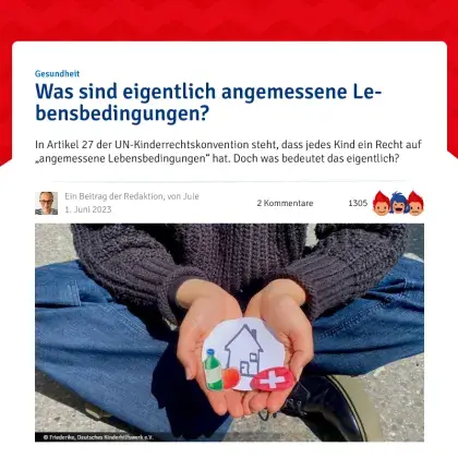 Screenshot Artikel