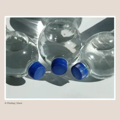 Wasserflaschen