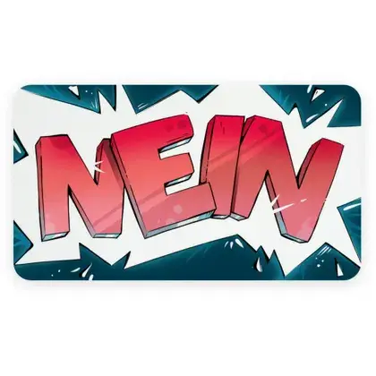 Illustriertes &quot;Nein&quot;