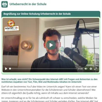 Praxishilfe: Urheberrecht im Internet