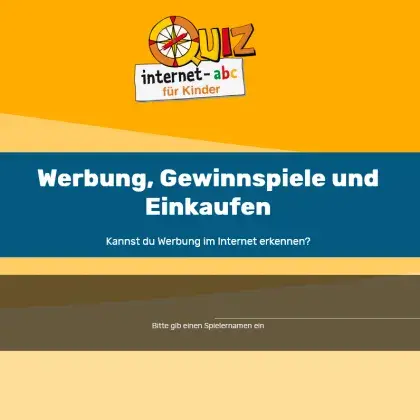 Quiz: Werbung, Gewinnspiele und Einkaufen