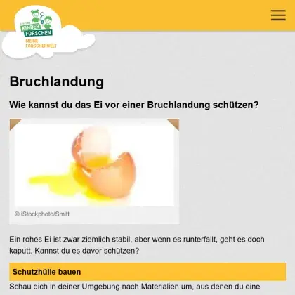 Man sieht eine Übersicht der Seite.
