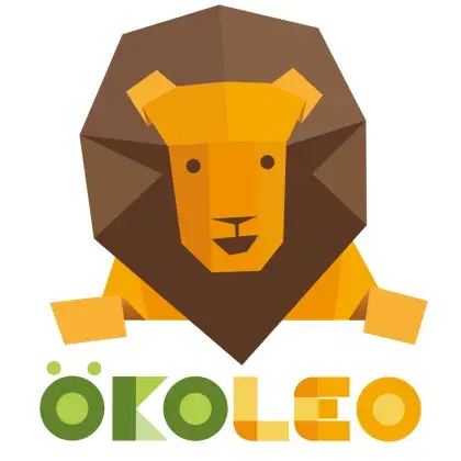 Man sieht das Logo der Seite mit einem Löwen.