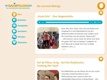 Screenshot Radiofüchse
