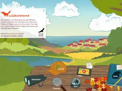 Screenshot Wildtierfreund