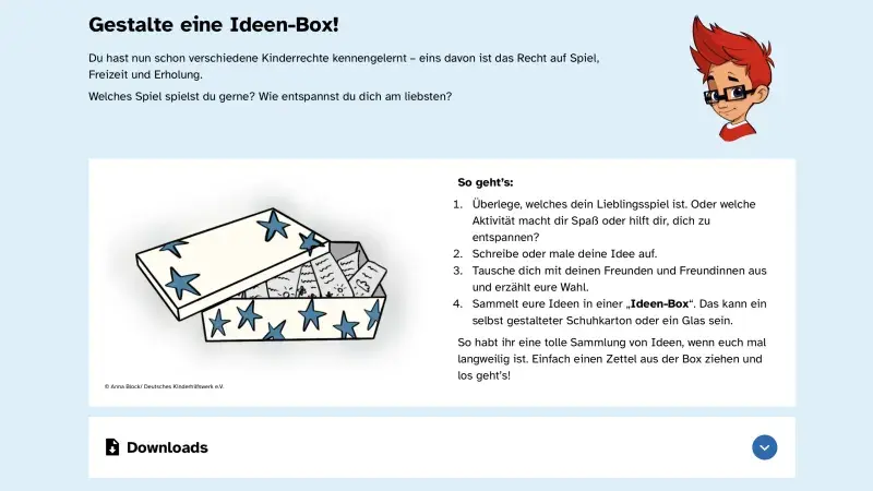 Ideen-Box basteln